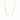 1.0mm 14k Gold Offset Diamond Accent Heart Choker | Dainty Necklace