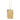 DANI Extra Large 14k Gold Rectangle Dog Tag with Scattered Diamonds