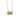 LYRA 14k Gold Diamond Constellation Hexagon Necklace with Gemstone Bezi Dangle