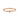 RELA 14k Gold Bezel Pink Sapphire Solitaire Stacking Ring with Hammered Band