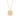 DAFI Medium 14K Gold Diamond Studded Dog Tag Pendant