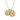 Viper Medium 14k Gold Diamond Sapphire Snake Motif Halo Medallion Pendant