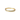 GELA 14k Gold Arrow Engraved Satin Stacking Ring