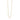 1.0mm 14k Gold Round Link Chain | Dainty Necklace