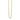 2.2mm 14k Gold Round Link Chain Necklace | Everyday Necklace