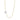 1.0mm STAR 14k Gold Offset Pavé Diamond Star Choker | Dainty Necklace